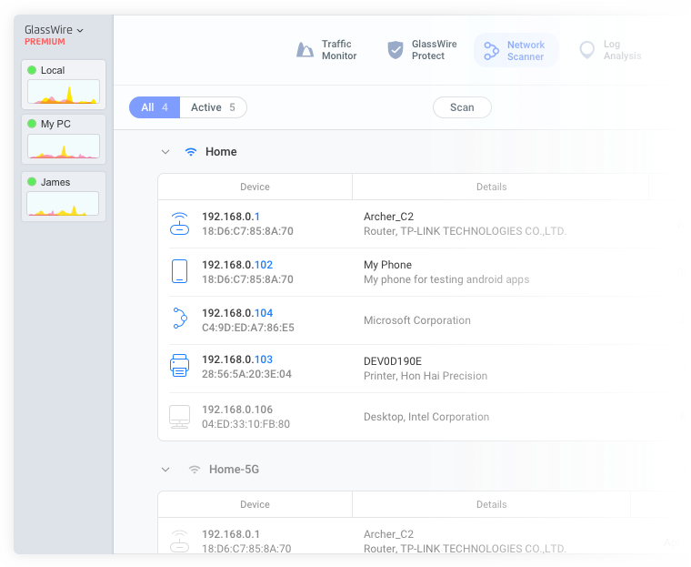 GlassWire Network Monitor